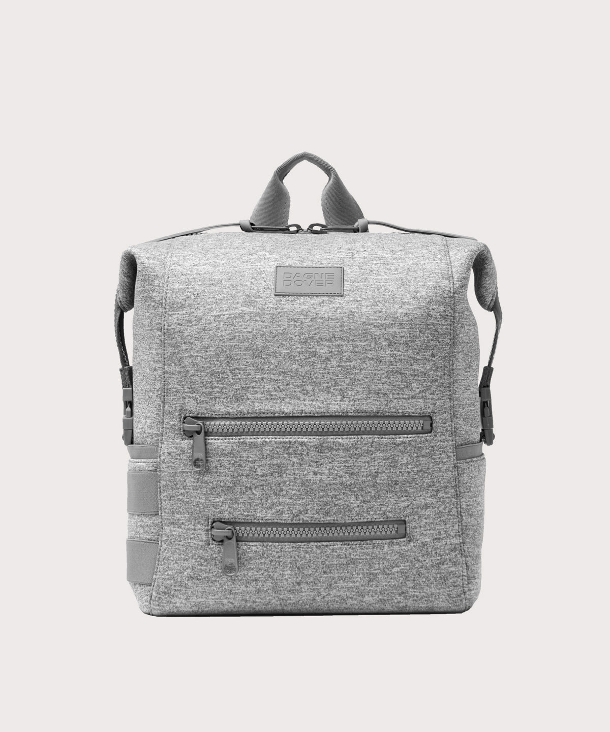 Indi Diaper Backpack in Heather Grey, Large