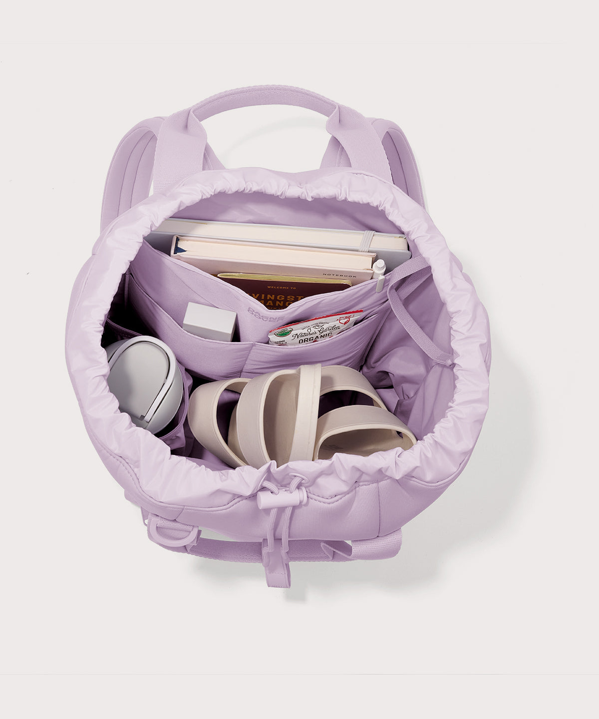 Rhys Backpack in Washed Lilac